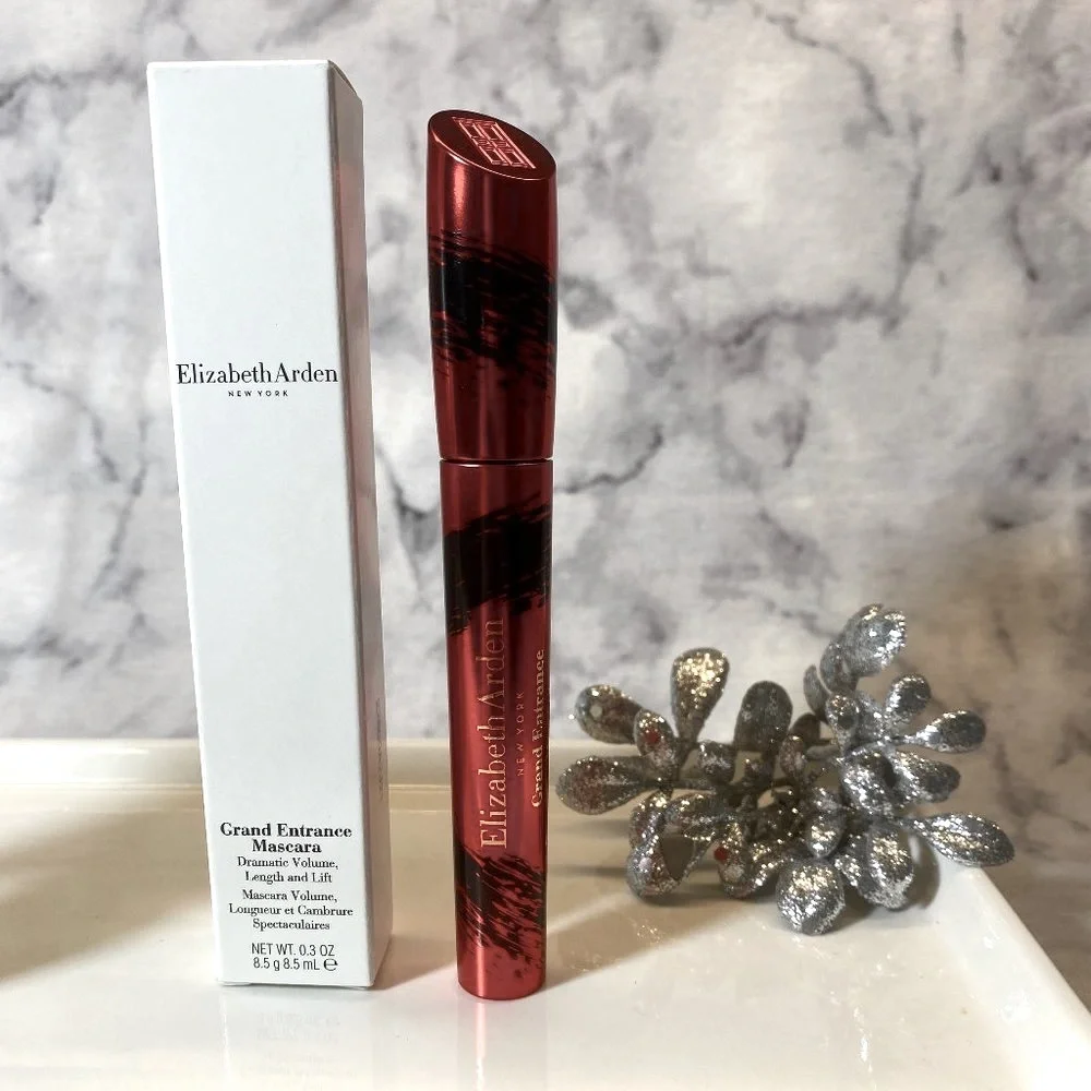 Elizabeth Arden Beauty-Grand Entrance Mascara Volume Length Curl-Full-BOXED-NEW